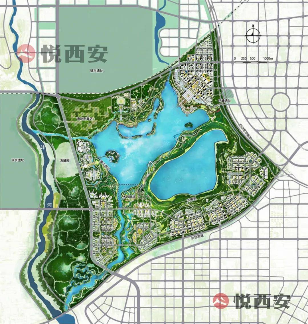 西安昆明池最新规划图揭晓，未来生活触手可及